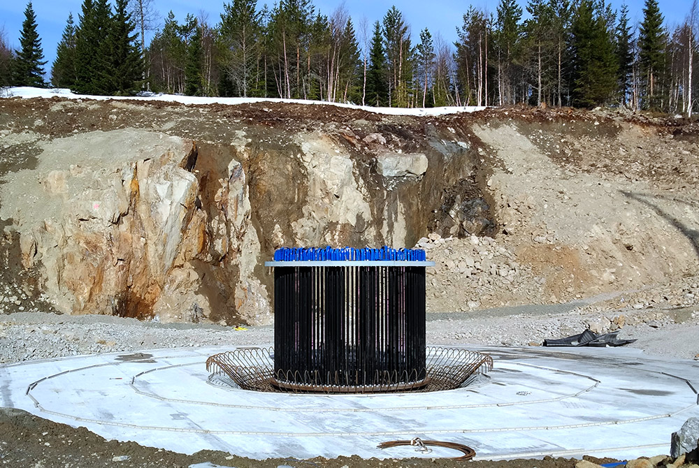 Nysäter, Sweden 2 - Construction of a wind turbine by Fröhling & Rathjen